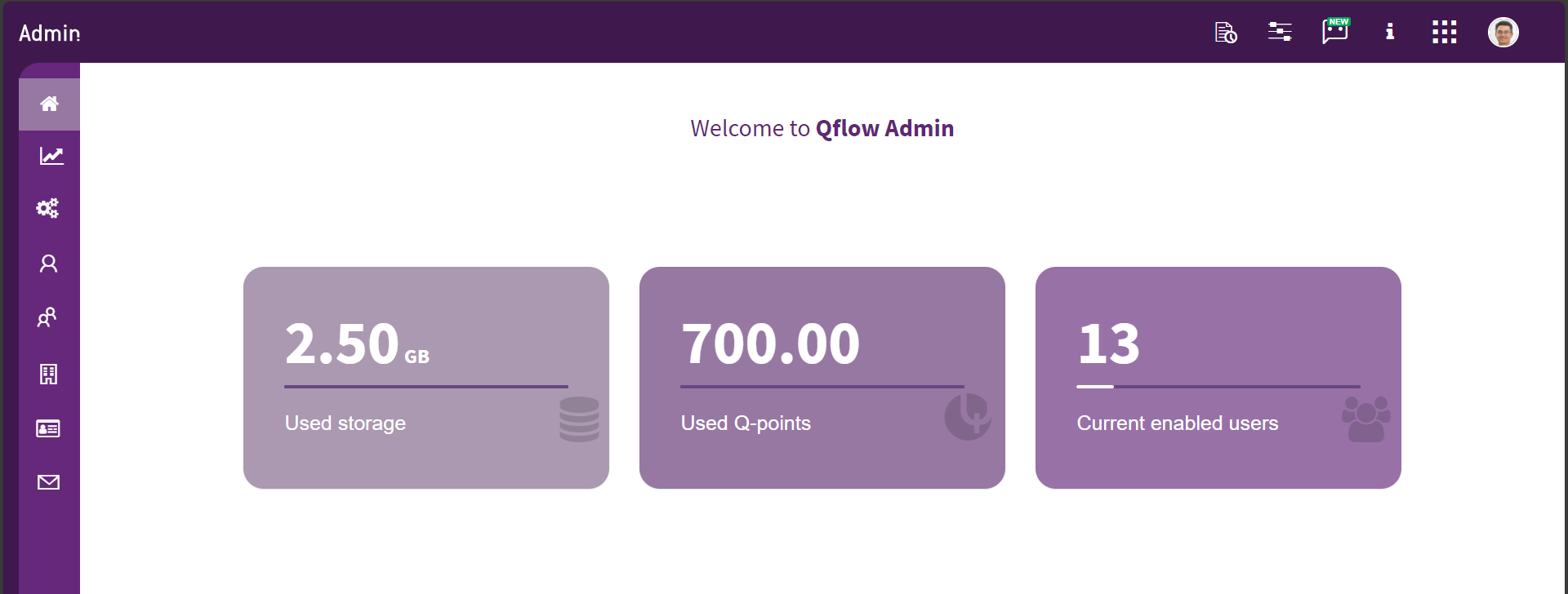 Qflow Admin