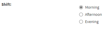 Radio Button
