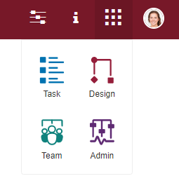 Tool access menu